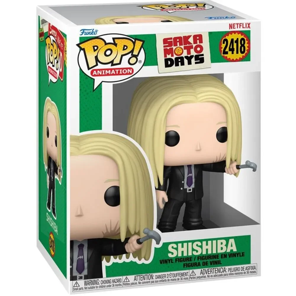 Funko POP! Anime: Sakamoto Days - Shishiba  COLLECTIBLES - Picture 2 of 3
